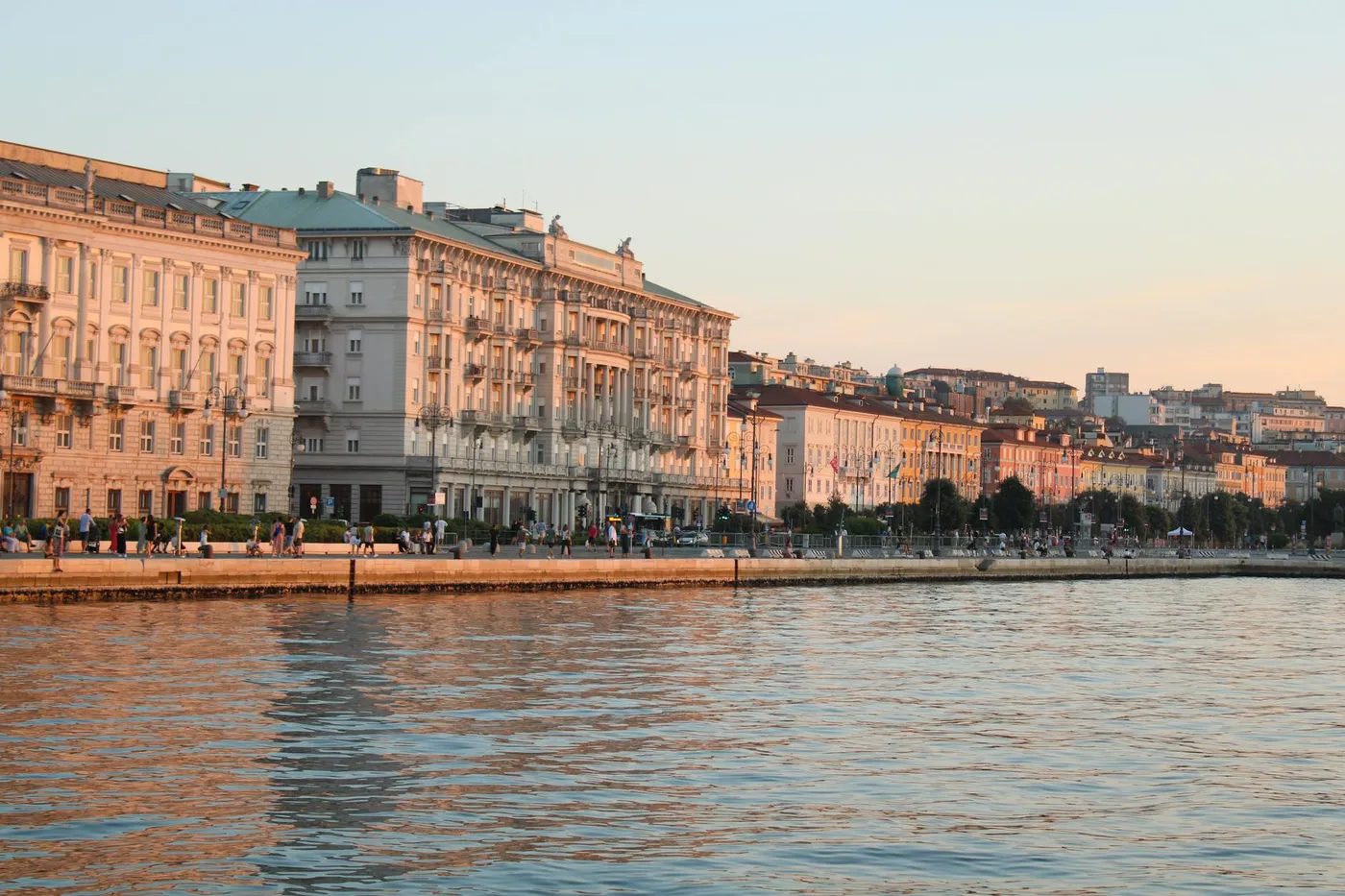 Adriatic coastal promenade